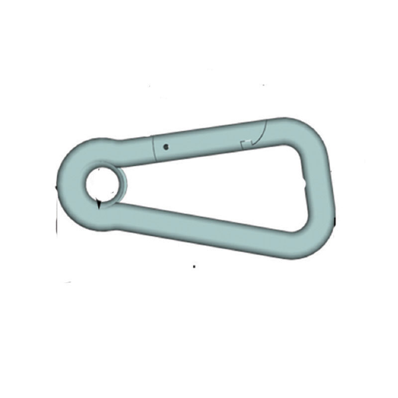 Karabin kuka asimetrična s okom , inox