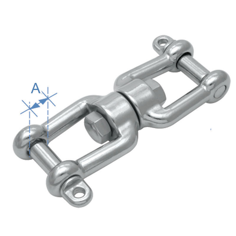 Vrtuljak s dva škopca INOX316
