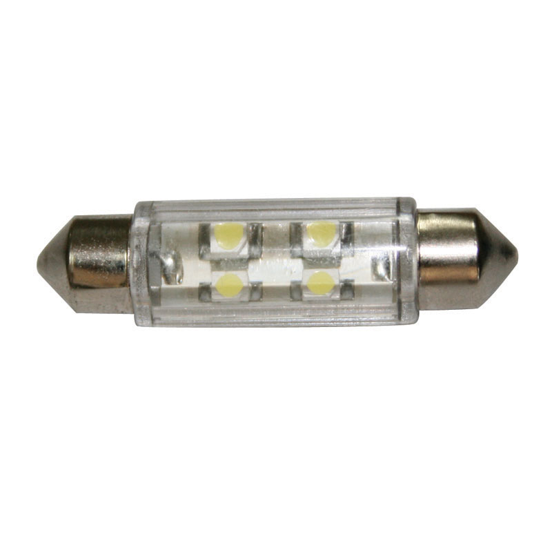 Sijalica LED 12V T11 39mm, hladno bijelo svjetlo