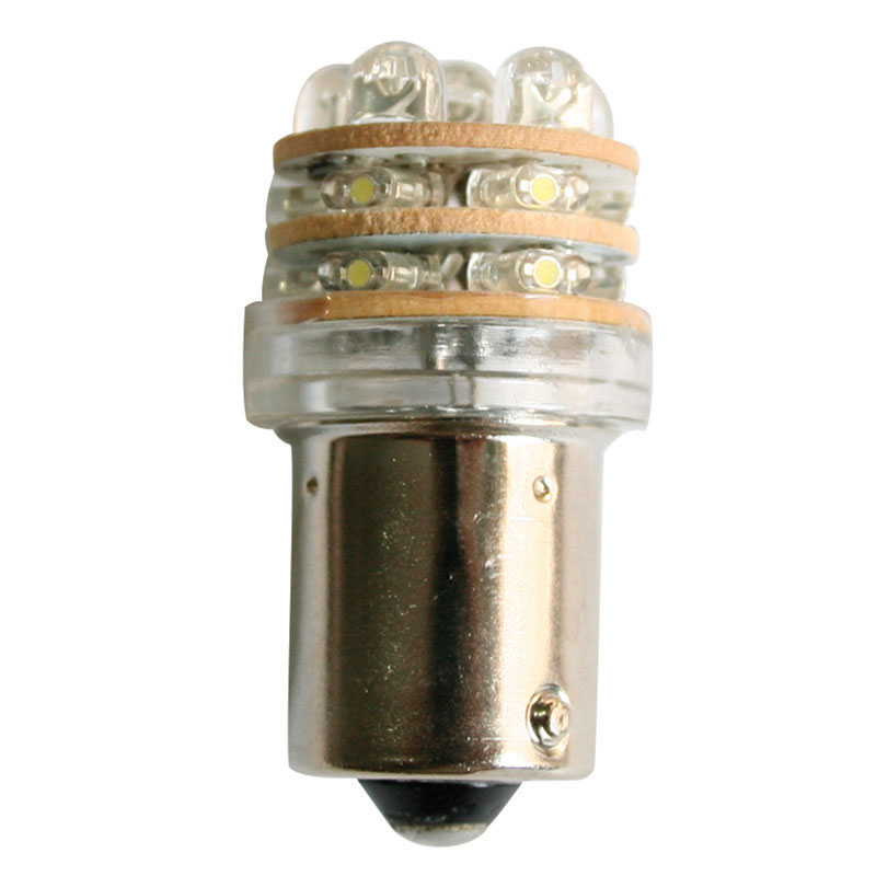 Sijalica LED 12V BA15S, T18, hladno bijelo svjetlo