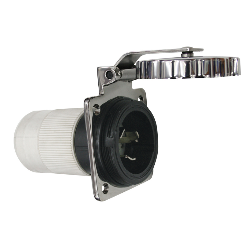 Utičnica INOX, 32Amp (50A) / 220V 50Hz