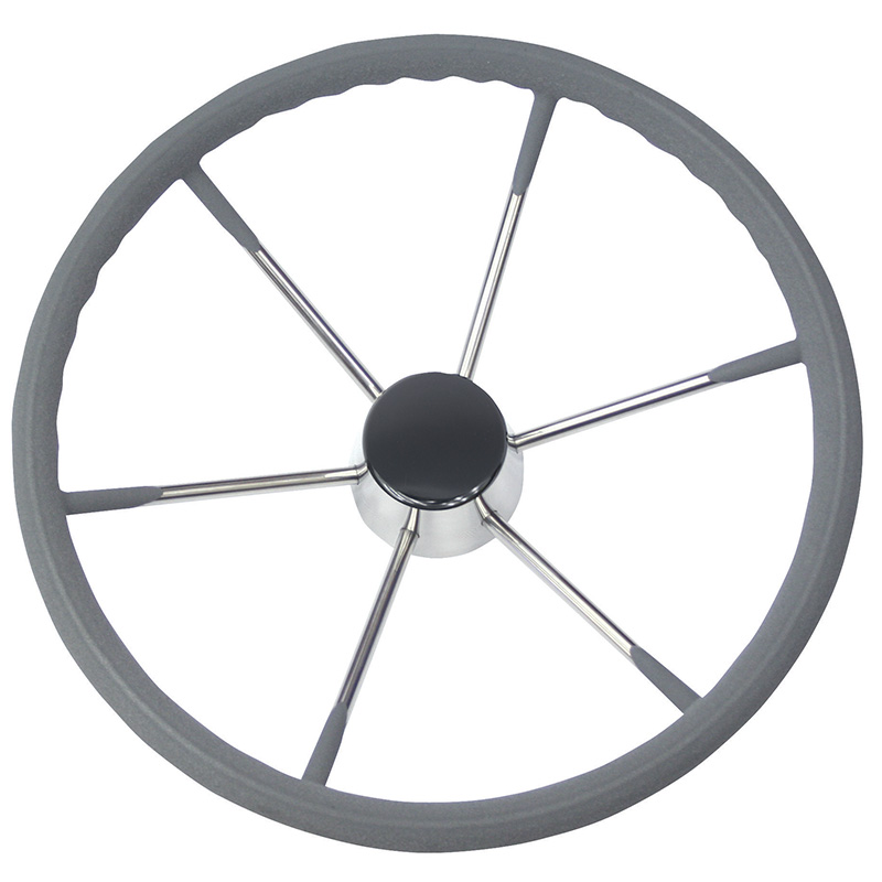 Volan inox 304 sa sivom navlakom D345 mm