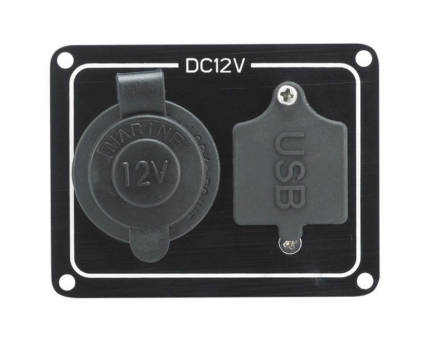 Panel aut. upalj. i USB