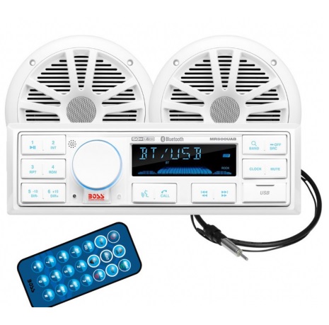 Boss Marine audio sistem s 4 zvučnika, bijela