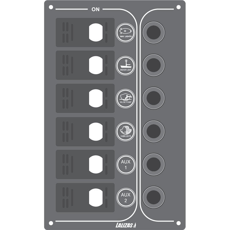 Panel s prekidačima  SP6 Offshore