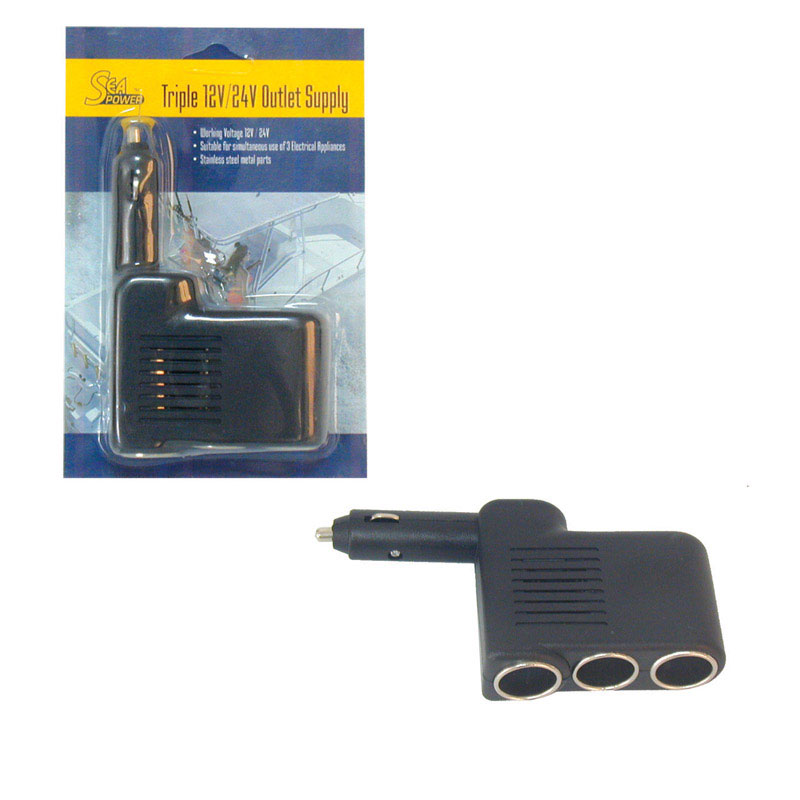 Trostruka utičnica 12V/24V