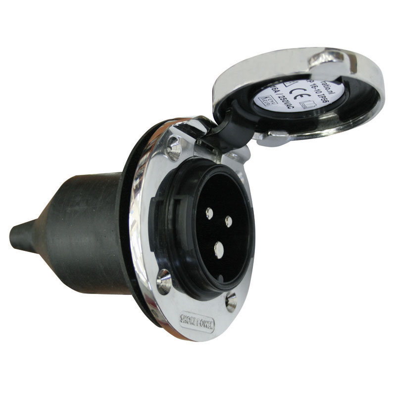 Utičnica INOX, 16A, 250V